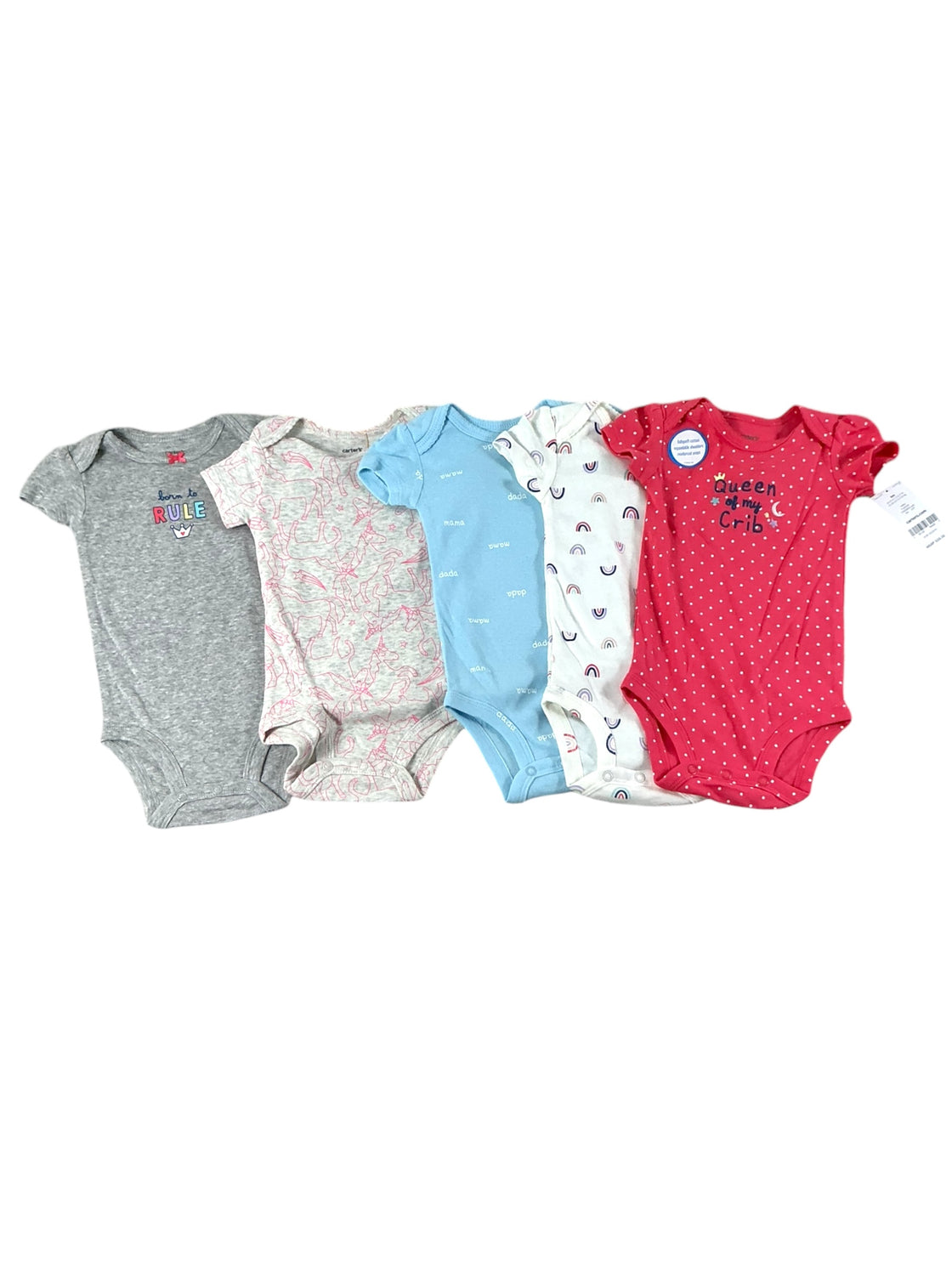 Set de bodys para bebé 6M (CARTER'S)