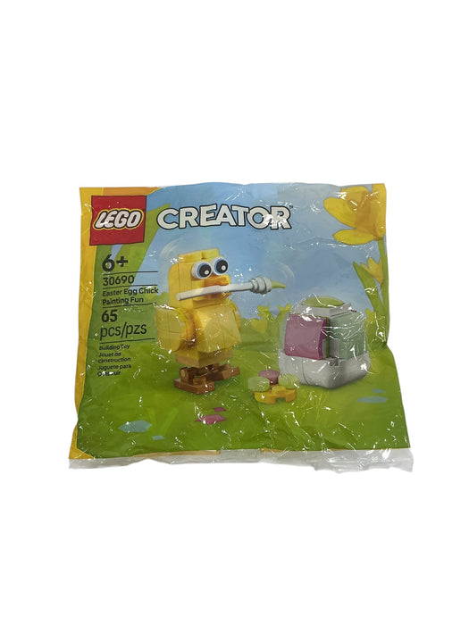 Pollito pintor de huevos de Pascua (LEGO)
