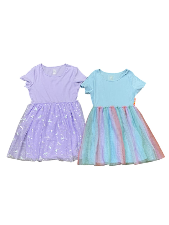 Dúo de vestidos para niña XXL (WONDER NATION)