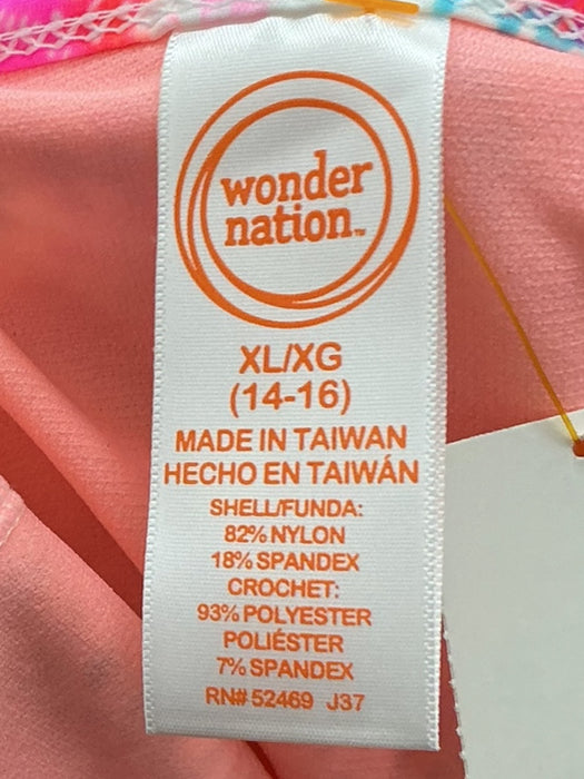 Traje de Baño para niña 14-16 (WONDER NATION)