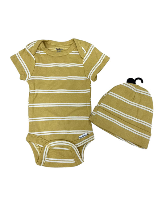 Set de bodys y gorros para bebé 0M (GERBER)
