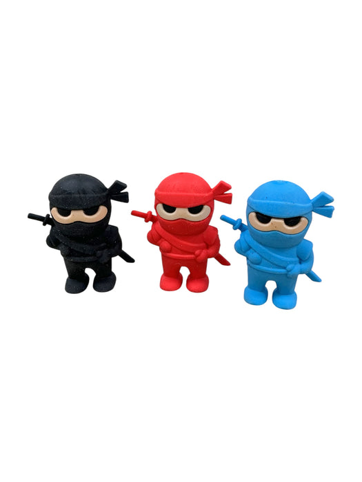 Ninja Erasers Set de 3 Borradores (OOLY)