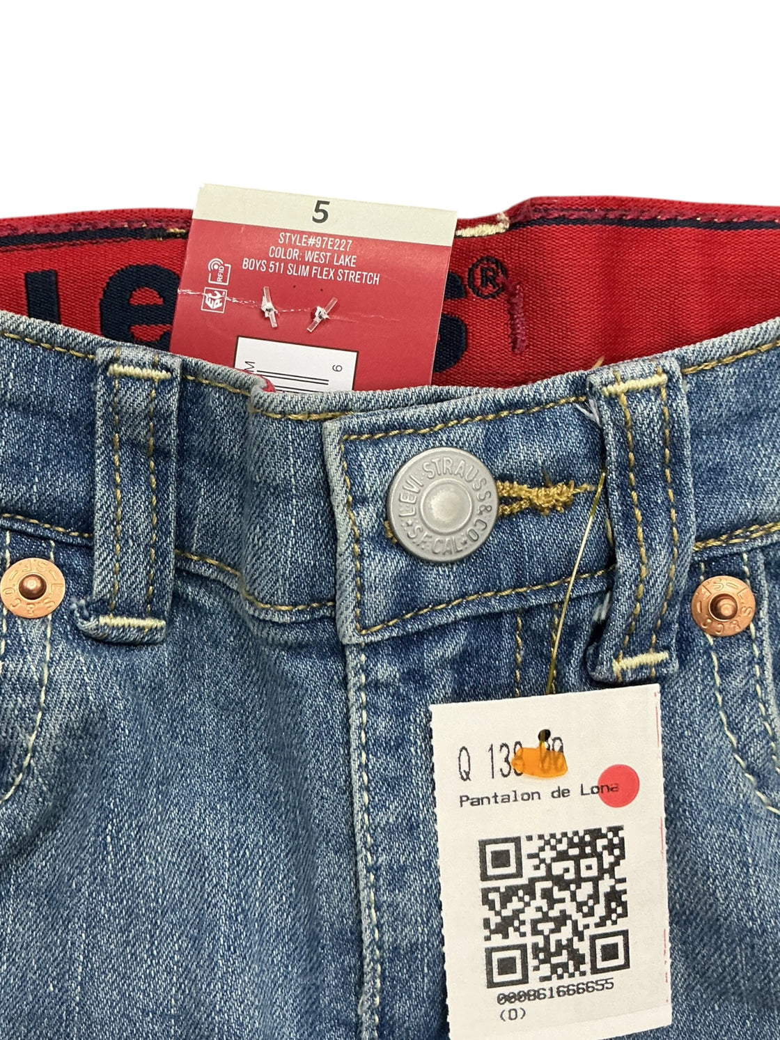Pantalón para niño 5 (LEVI'S)