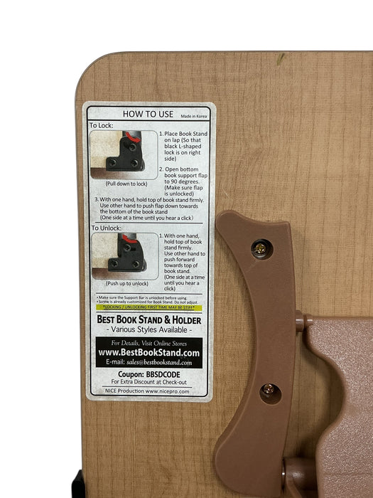 Soporte para libros (NICE PRODUCTION)