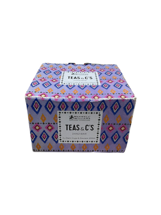 Set de tazas con platos (MAXWELL & WILLIAMS)