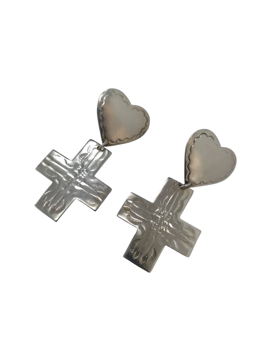 Aretes de plata  (925)