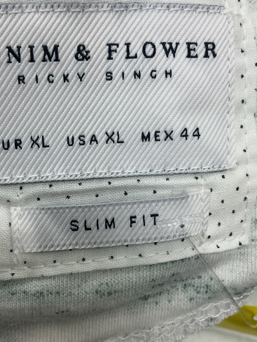 Playera XL (DENIM & FLOWER)