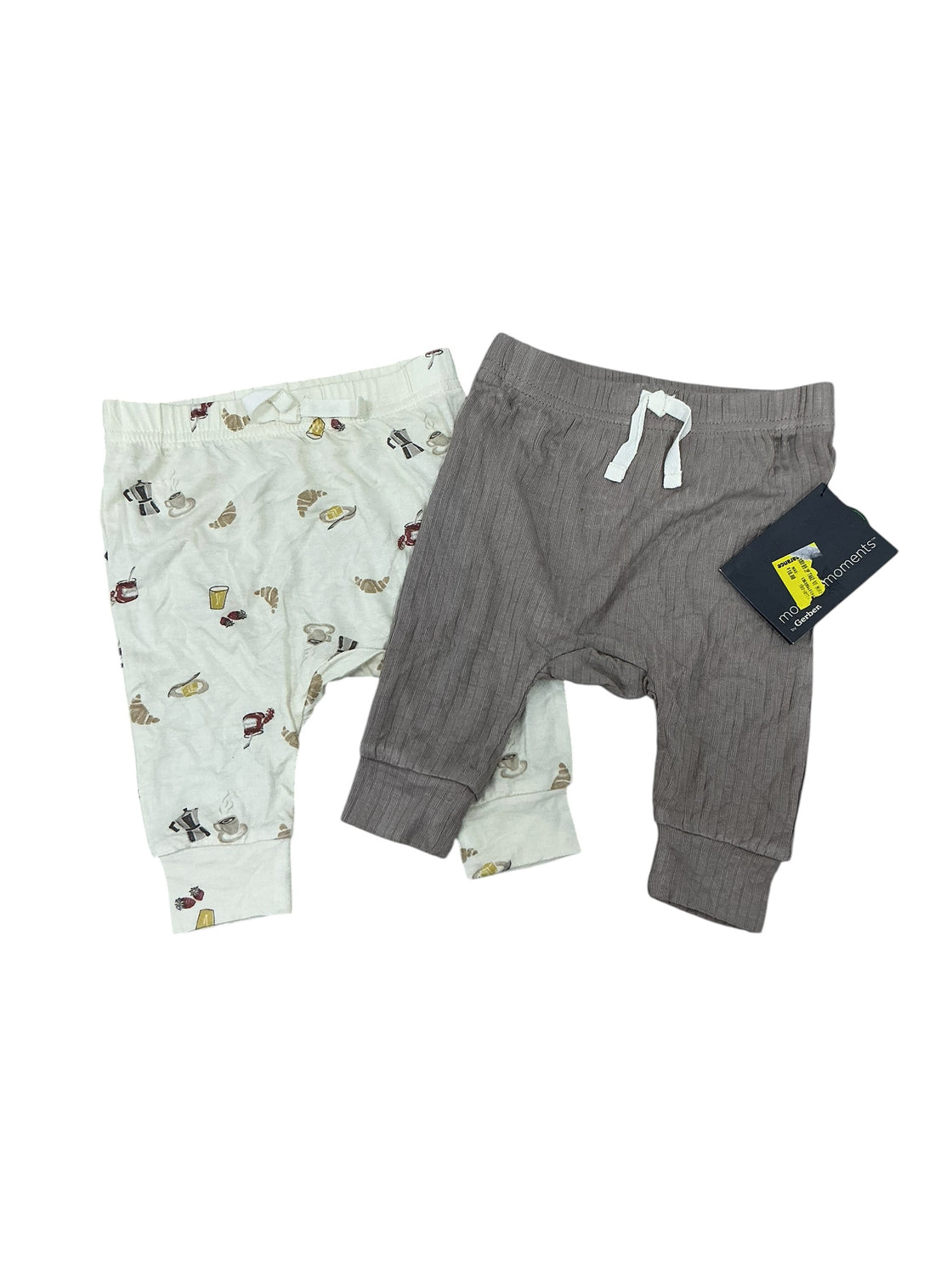 Dúo de pants para bebé  0-3M (GERBER)