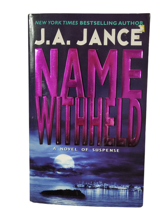 Rattlesnake y Name Withheld (J.A JANCE)