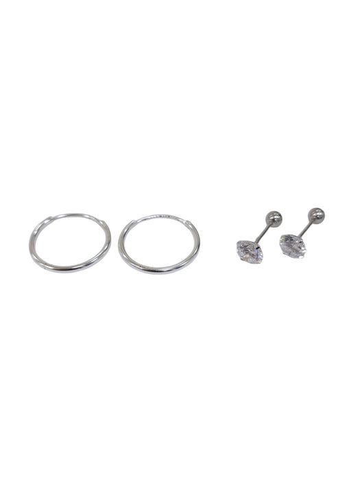 Aretes de plata (925)