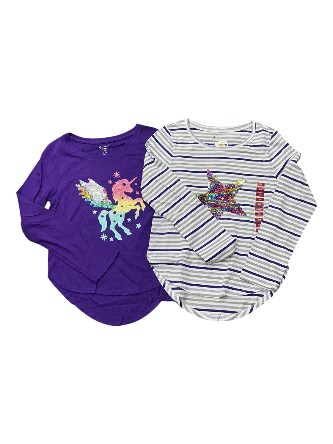 Duo de blusas para niñ@ 7/8 (MEMBER´S MARK)