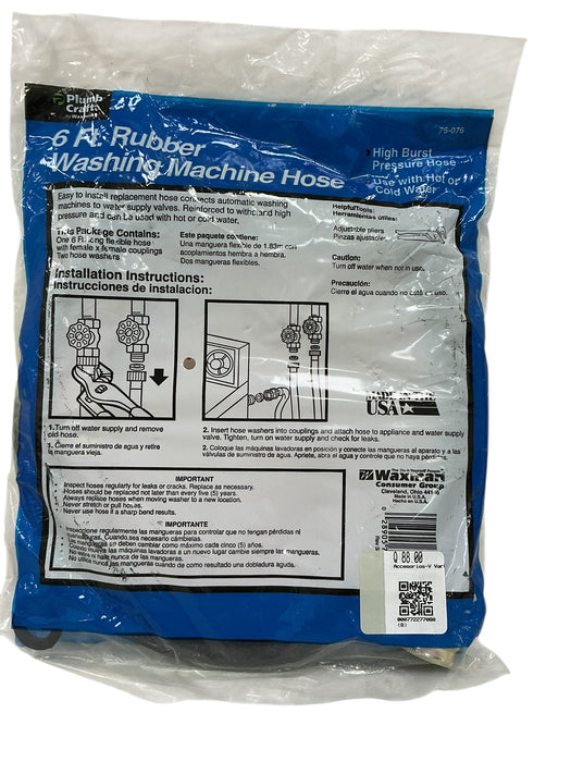 Manguera para lavadora (PLUMB CRAFT)