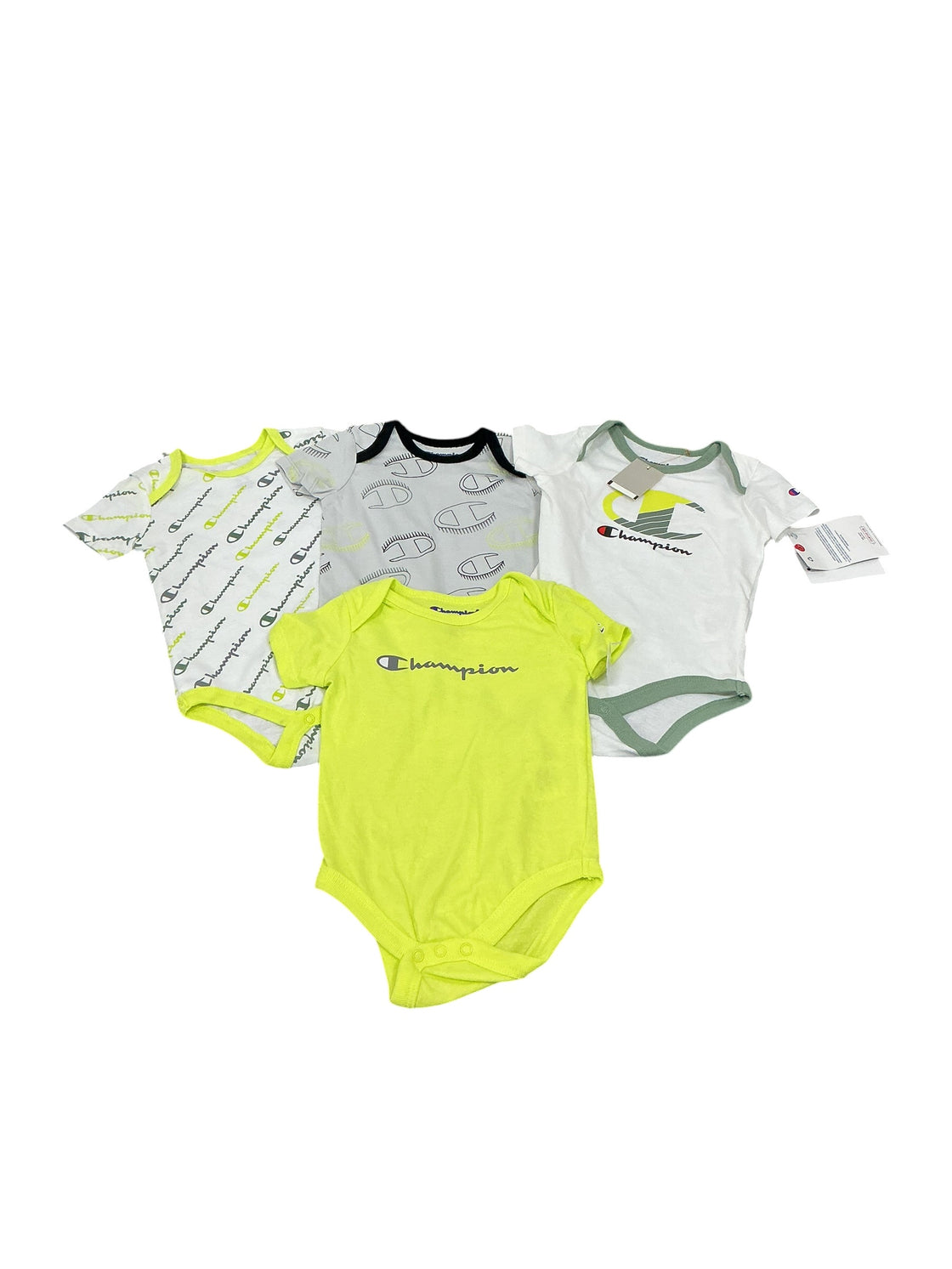 Set de bodys para bebé 6M (CHAMPION)