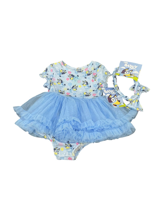 Vestido para bebé 18M (BLUEY)
