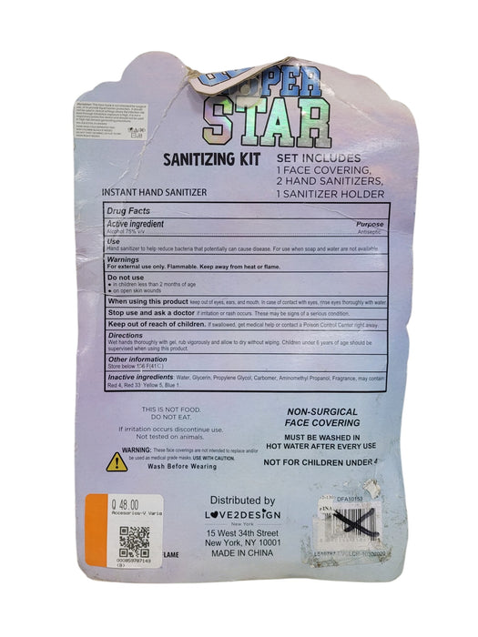Set de protección para niño (SUPER STAR)