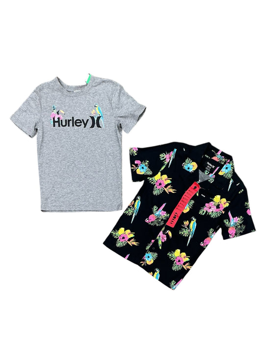Dúo de playeras para niño 10 (HURLEY)