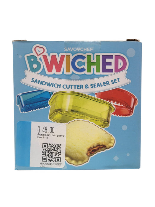 Set Cortador y Sellador de Sándwich (SAVO CHEF)