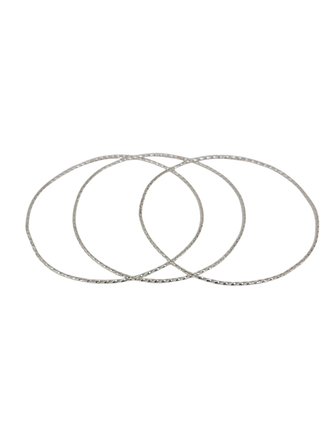 Set de pulseras de plata