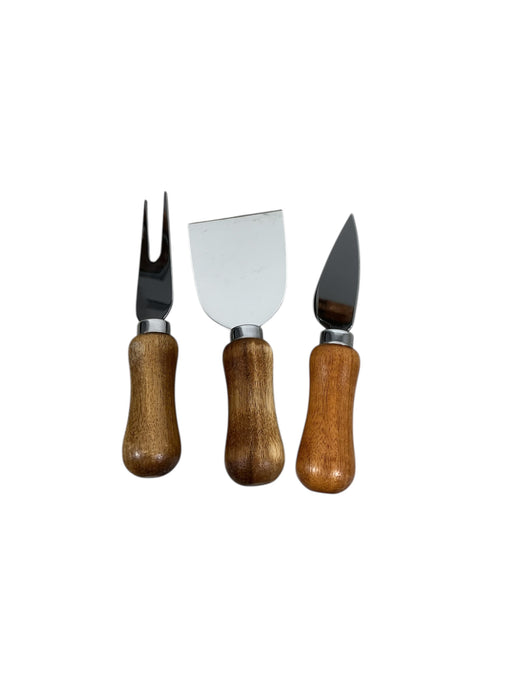 Set de tabla y cuchillos para queso