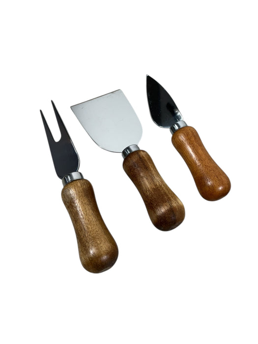 Set de tabla y cuchillos para queso