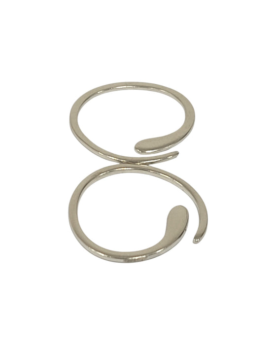 Aretes de plata (925)