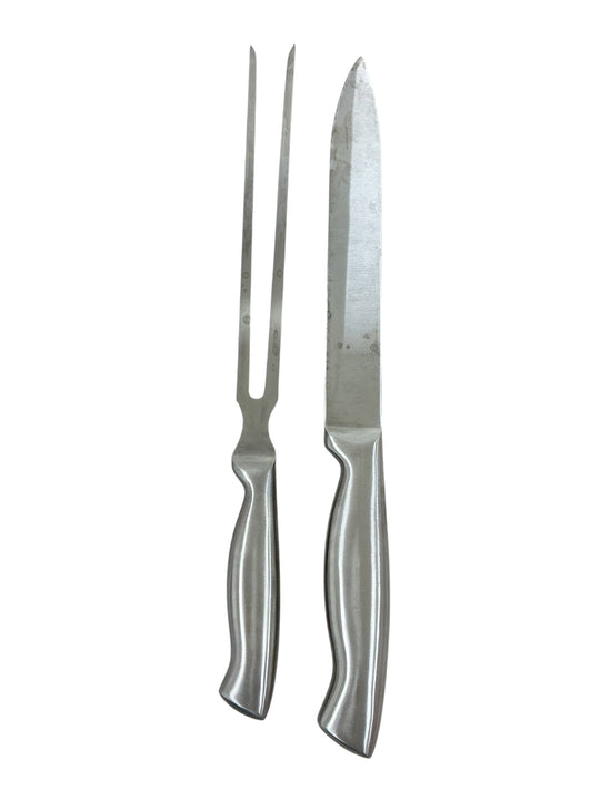 Set Cuchillo y Tenedor Trinchador