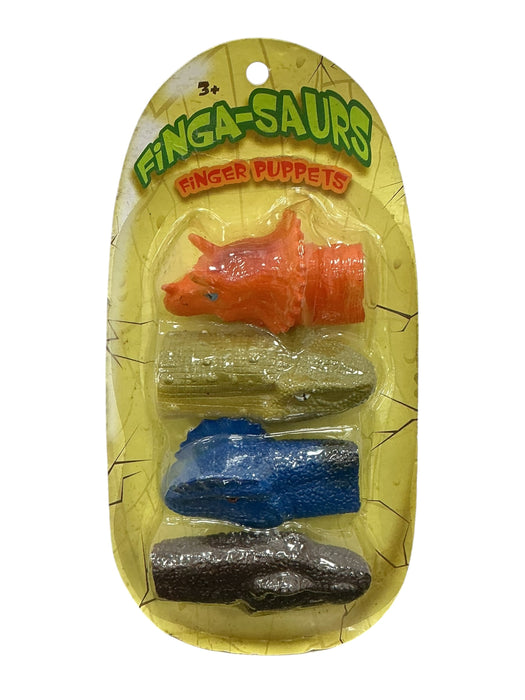 Títeres para dedos de dinosaurios