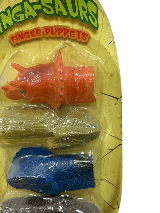 Títeres para dedos de dinosaurios