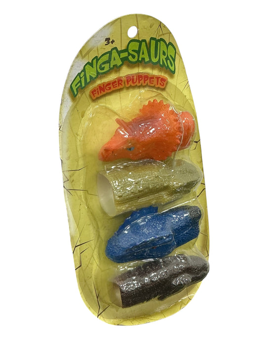 Títeres para dedos de dinosaurios