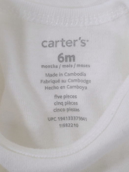 Set de bodys para bebé 6M (CARTER'S)