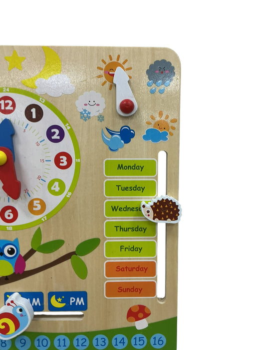 Reloj calendario (WOODY TREASURES)