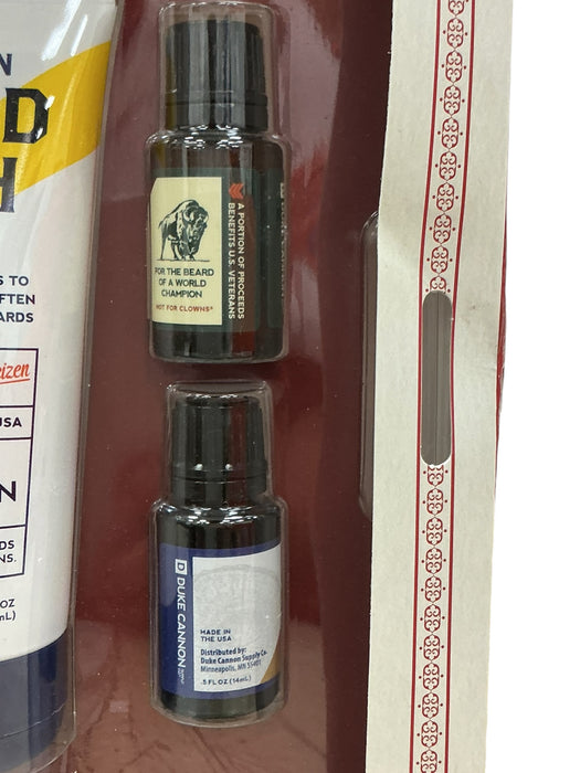 Set de cuidado para barba (DUKE CANNON)