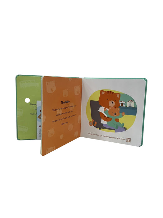Parte posterior del libro CALLI'S BOOKS con código QR