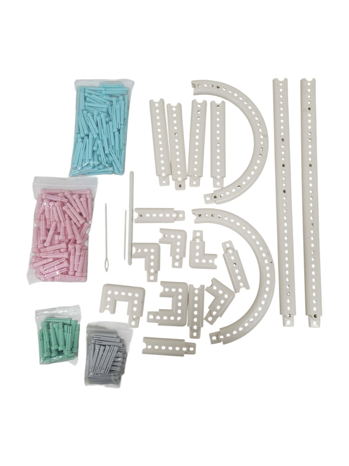 Set de piezas para tejer