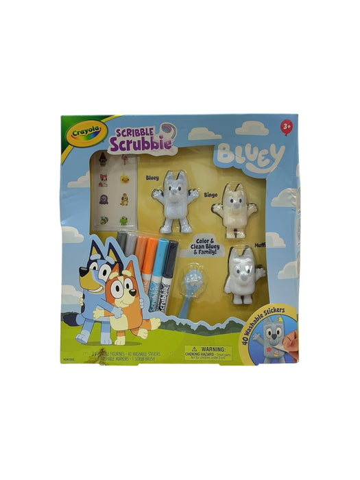 Bluey, bingo y Muffin (CRAYOLA)