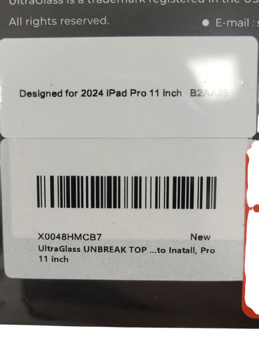 Protector de pantalla para iPad Pro  (ULTRAGLASS)