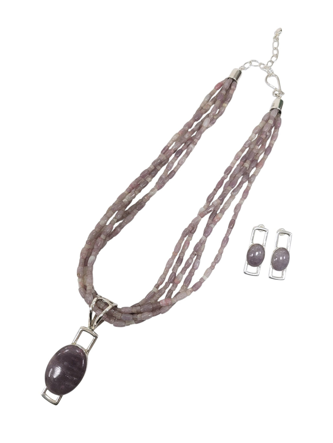 Set de collar y aretes 925 (DTR)