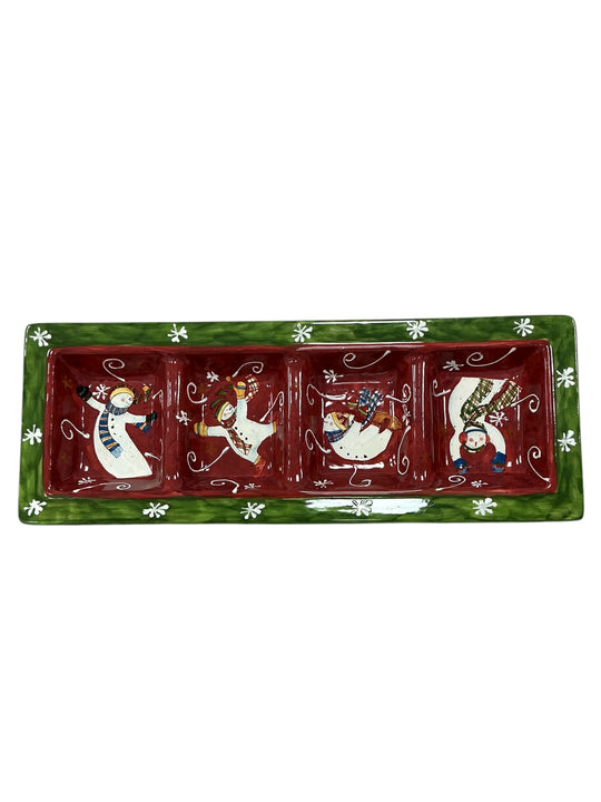 Bandeja de aperitivos (TUMBLING SNOWMEN)