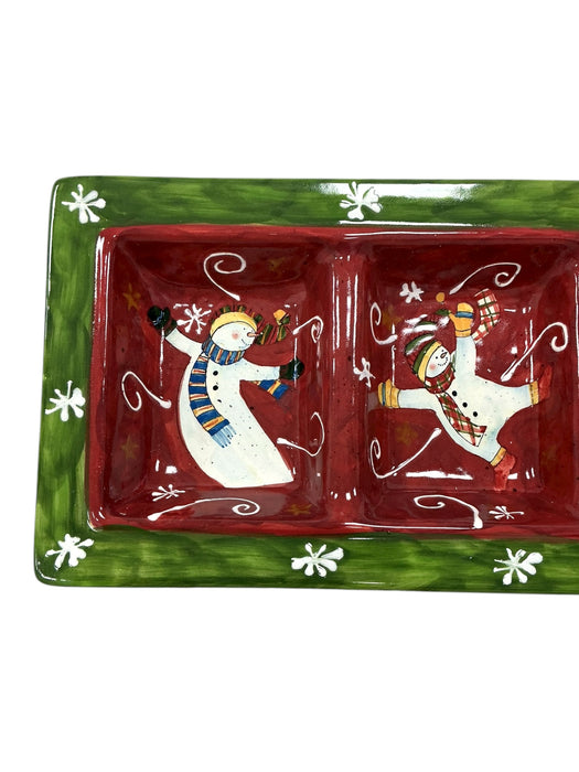 Bandeja de aperitivos (TUMBLING SNOWMEN)