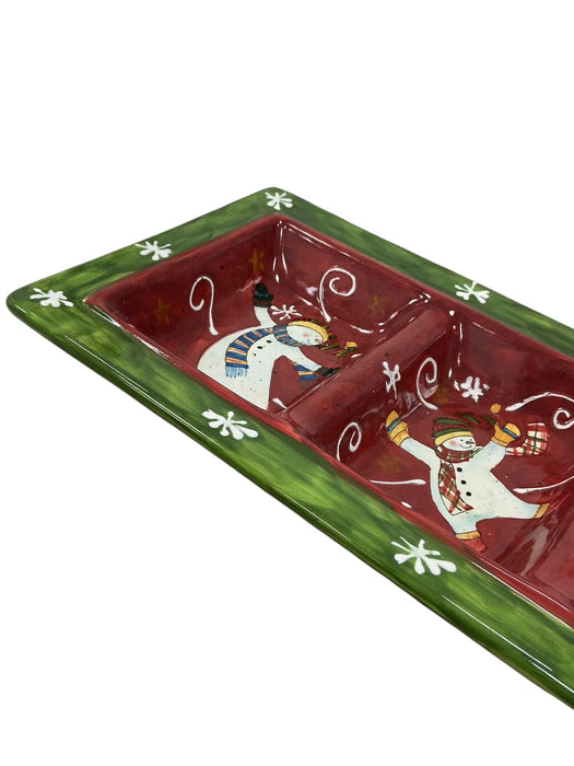 Bandeja de aperitivos (TUMBLING SNOWMEN)