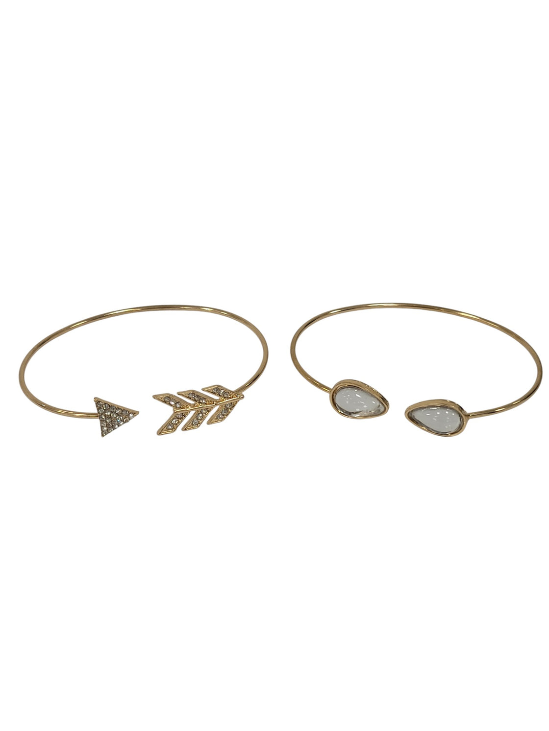 Dúo de pulseras de fantasía