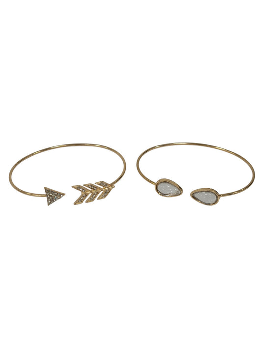 Dúo de pulseras de fantasía