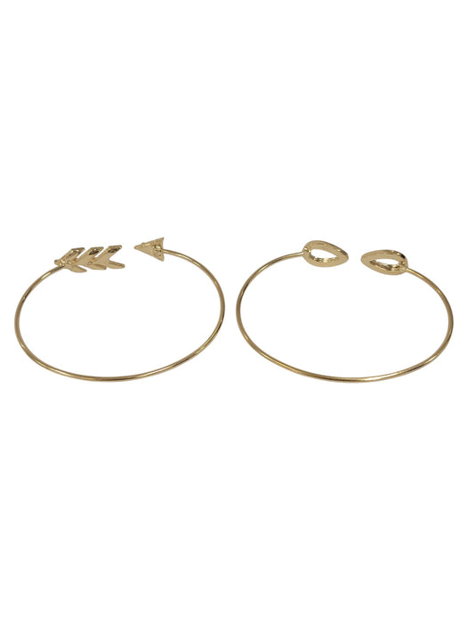 Dúo de pulseras de fantasía