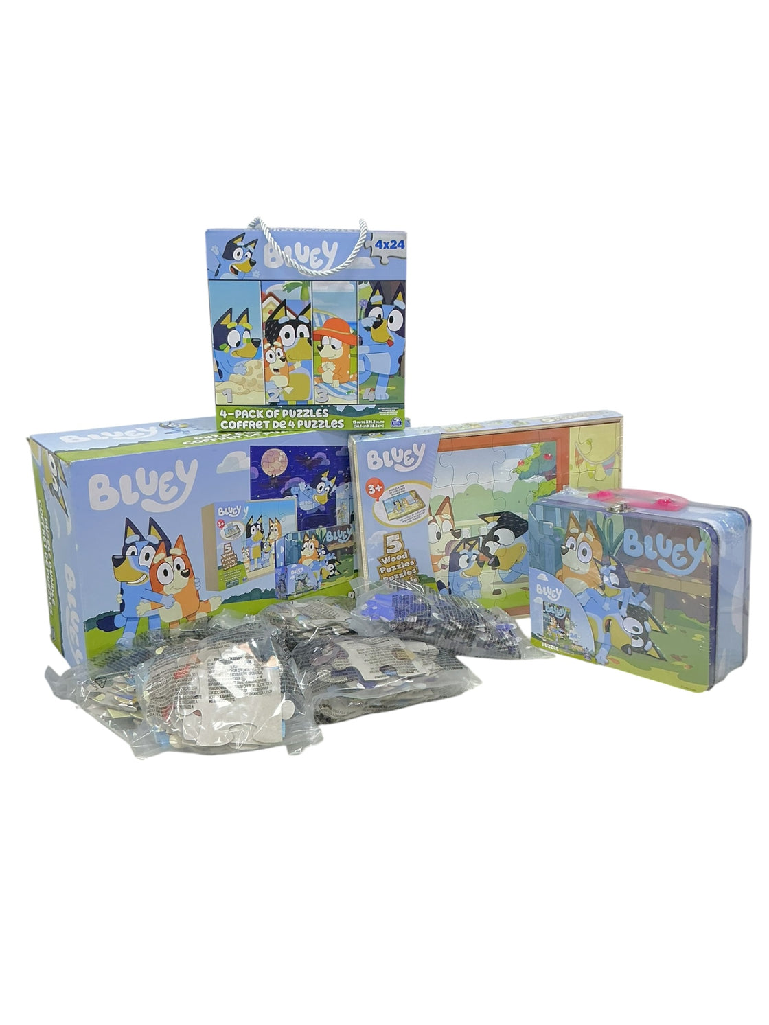 Set de rompecabezas (BLUEY)