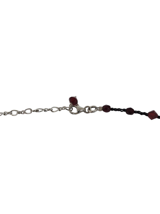 Collar con broche  de plata (925)