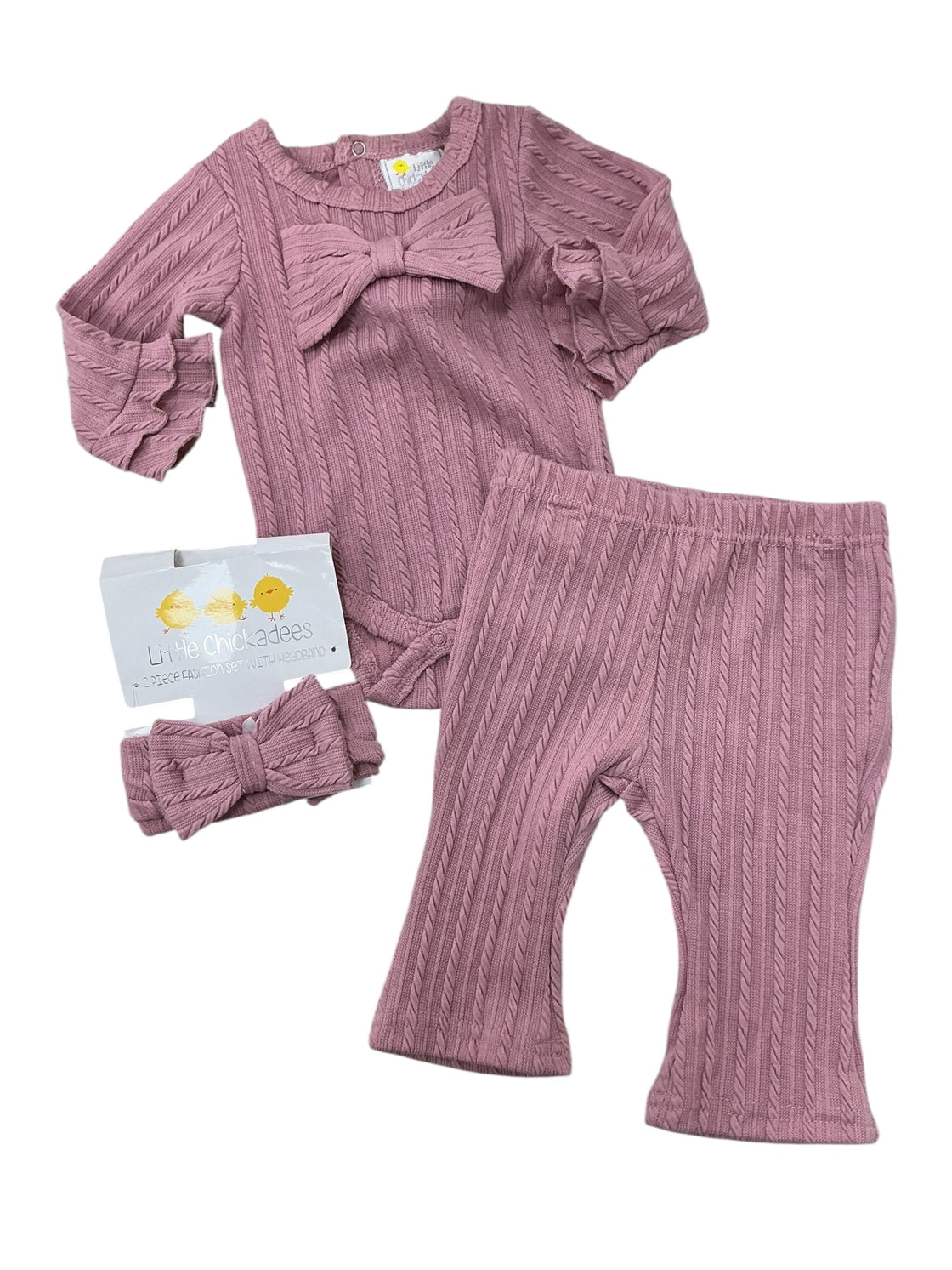 Conjunto para bebé 0/3M (LITTLE CHICKADEES)