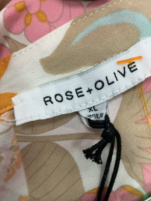 Blusa XL (ROSE + OLIVE)