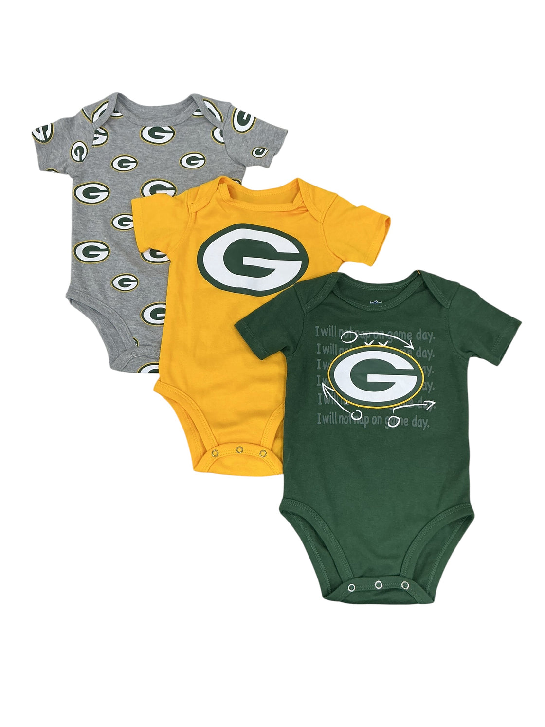 Set de bodys para bebé 3-6M (NFL)