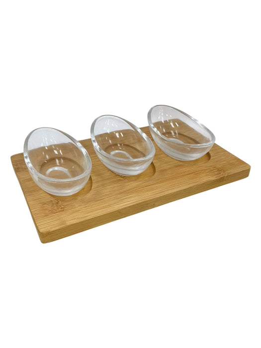 Set de recipientes con bandeja (FRANCESCA COLLECTION)