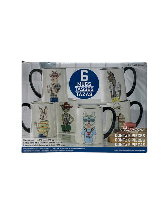 Set de tazas (SIGNATURE HOUSEWARES)
